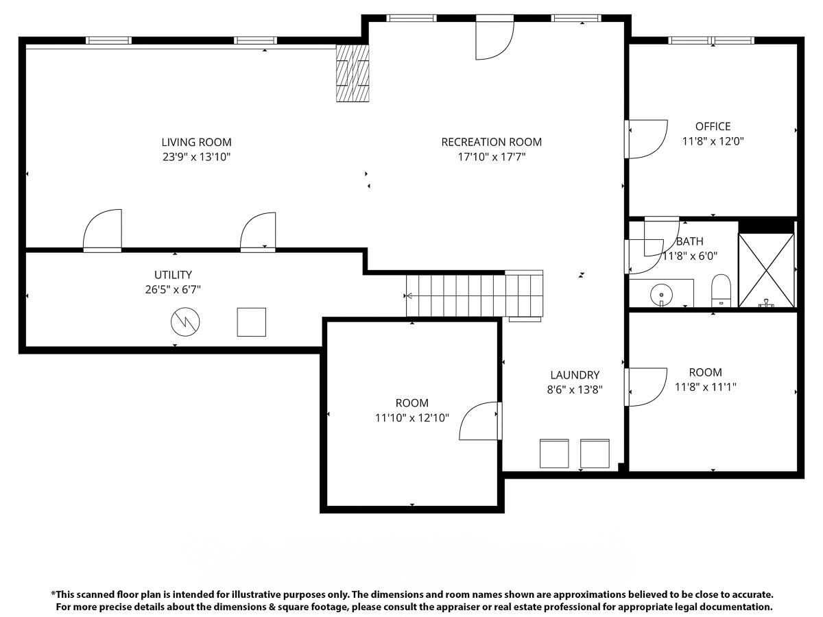 Terrace Level Floor Plan